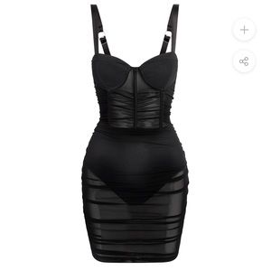 Leau Miami Mesh Mini Dress size S